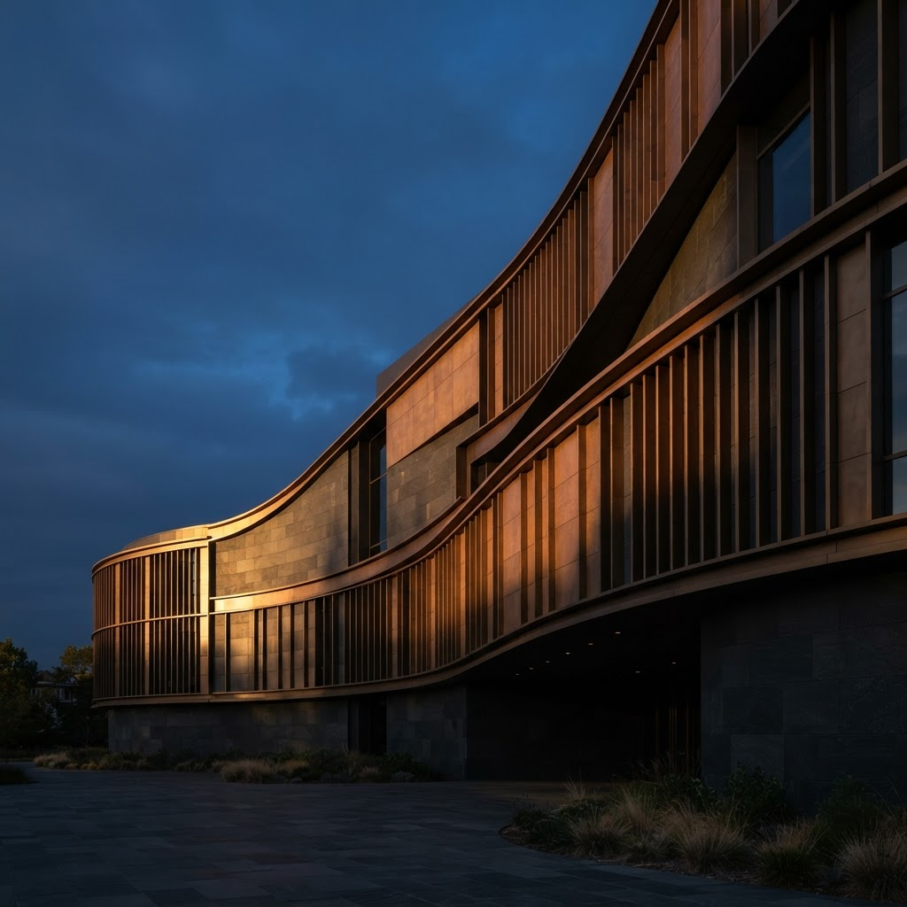 Bold modern architecture representing disciplined, responsible growth